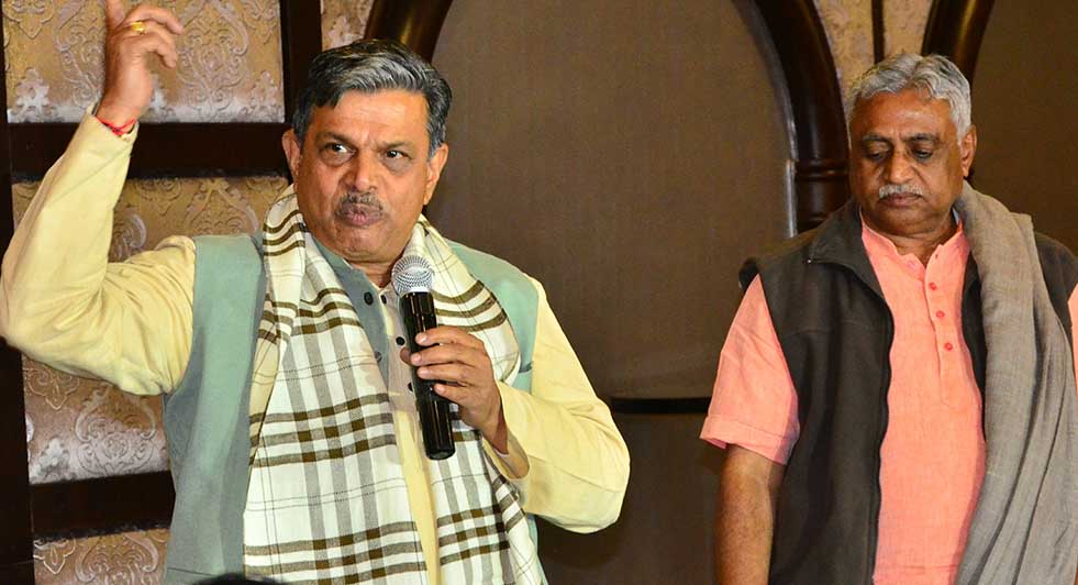 Caste-based reservation should end says RSS leader Manmohan Vaidya at JLF-2017
