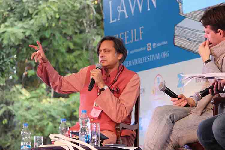 Shashi Tharoor at JLF