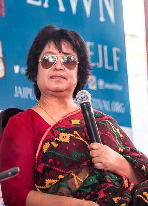 Taslima Nasreen at Jaipur Literature Festival