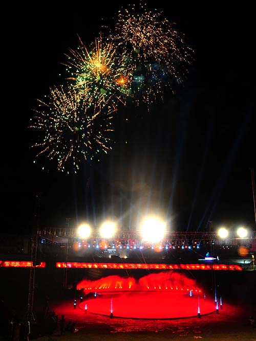 Fireworks at Rajathan Utsav