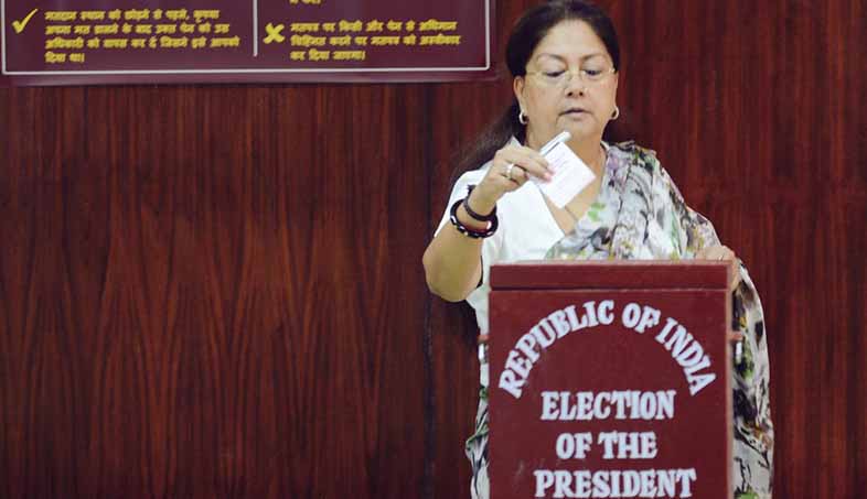 presidential election jaipur