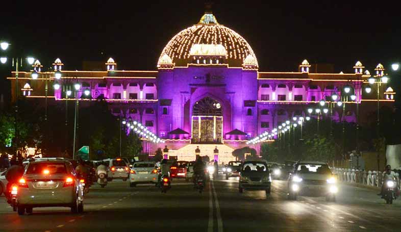 Rajasthan state assembly building jaipur