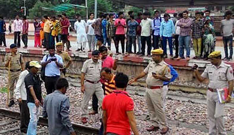 train accident swaimadhopur railway station