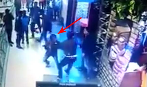 video accid attack triton mall cctv