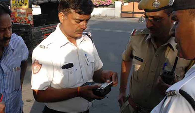 DigiLocker app Jaipur traffic polic