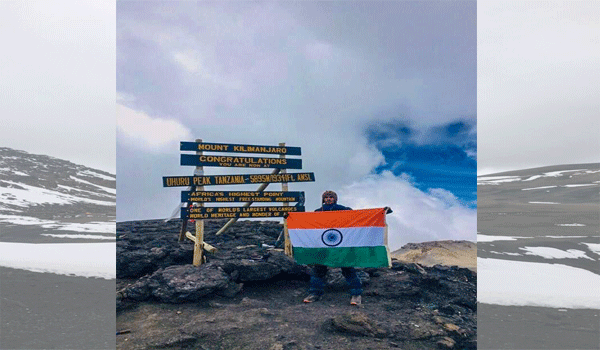 jaipur mountaineer rahul bairwa Kilimanjaro africa