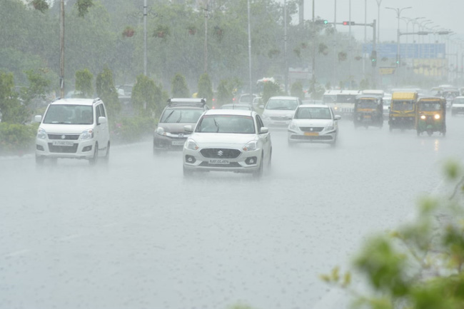 rainfall tody jaipur