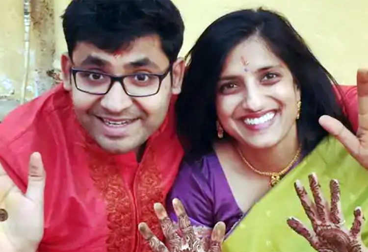 parag agarwal with wife