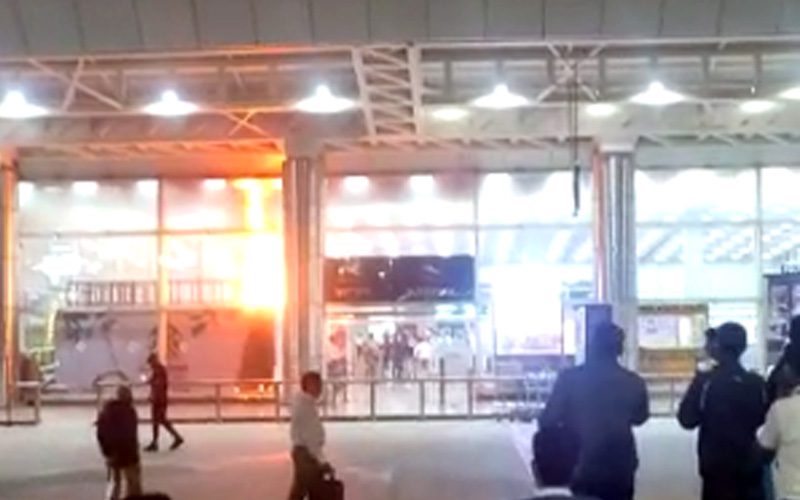 airport fire