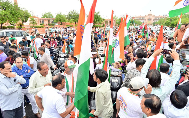 agnipath protest rally rajasthan congress