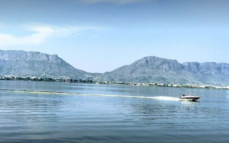 boating ana sagar lake