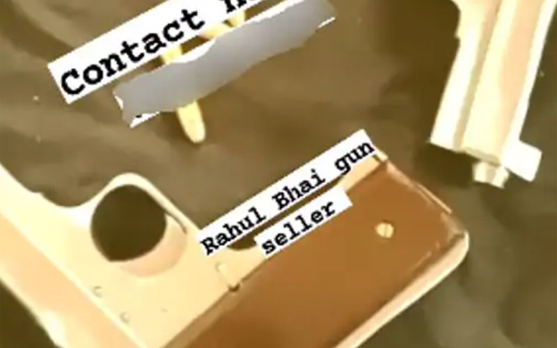 gun selling instagram reels jaipur