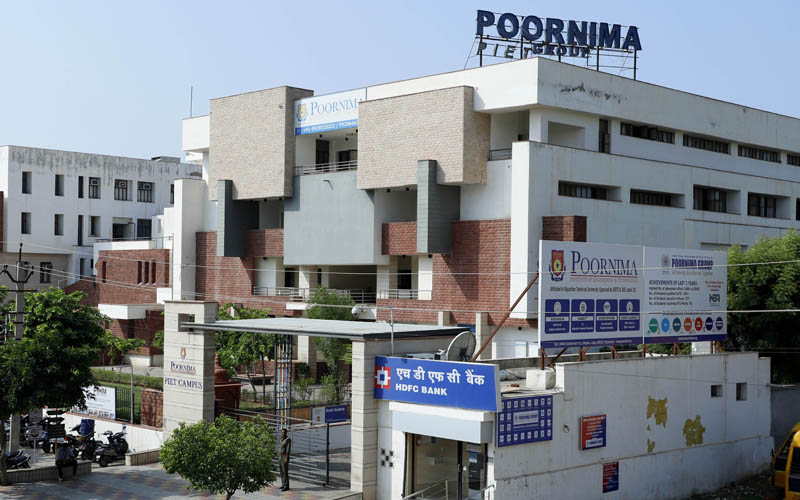 Poornima college building