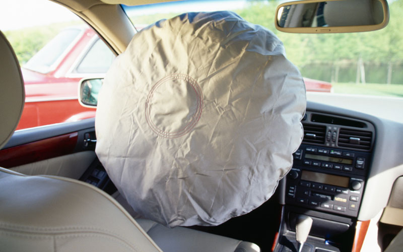 Air bag in car