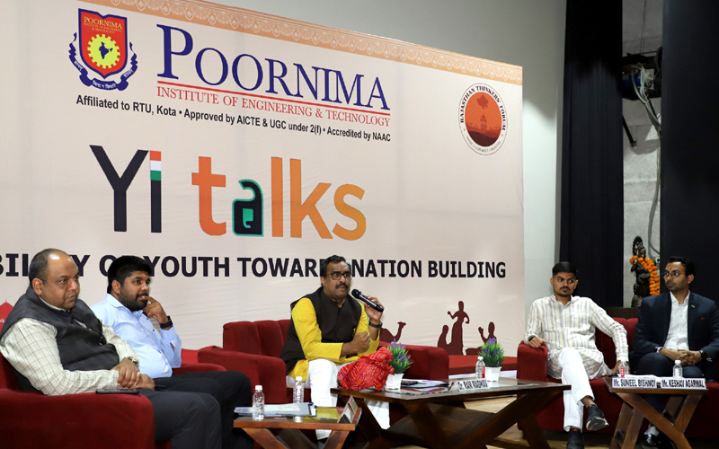 Dr Ram Madhav Talk poornima university