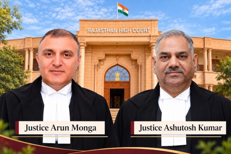 division bench of justice Arun Monga and Ashutosh Kumar